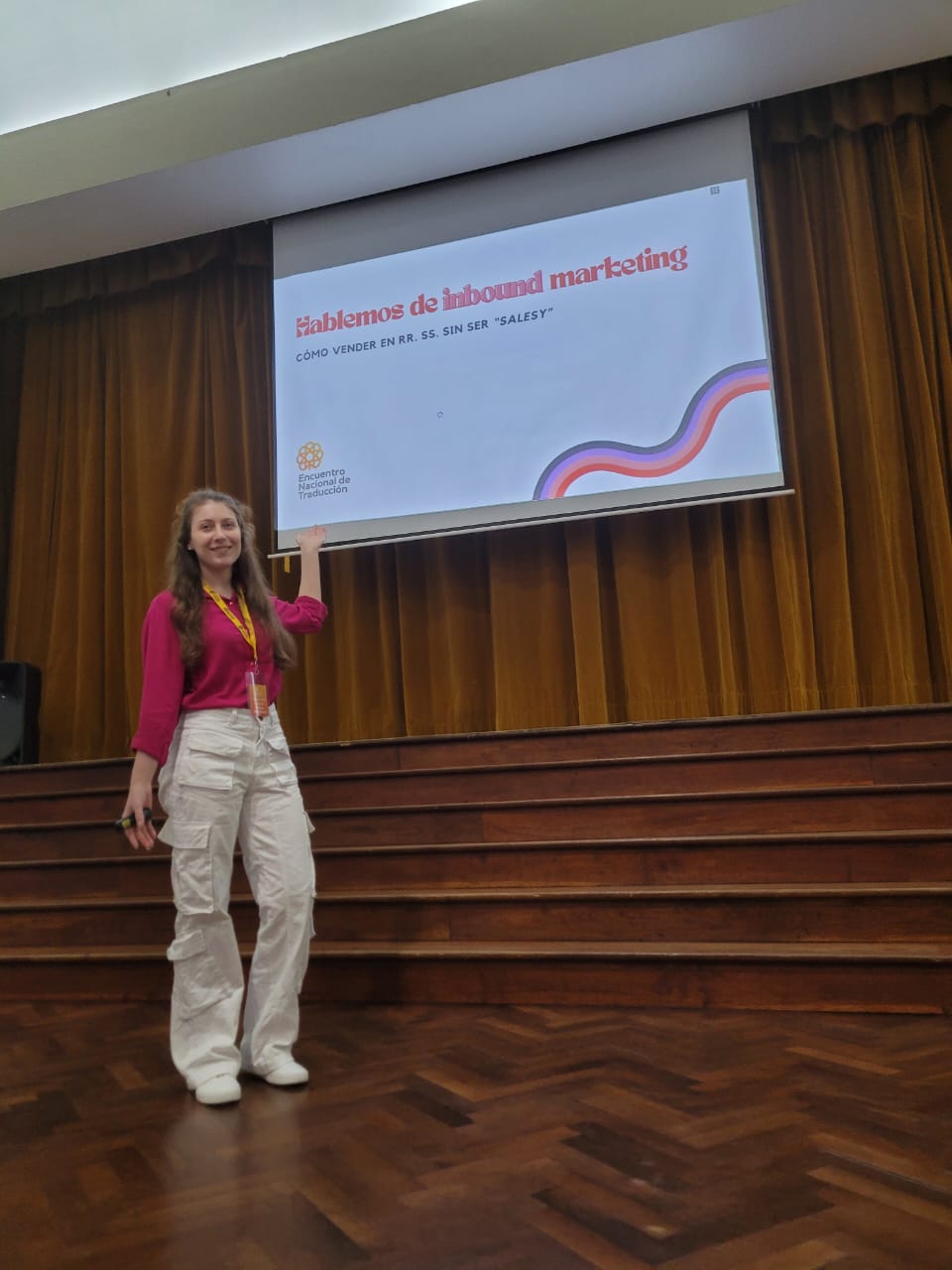 Encuentro Nacional de Traducción 2025 - Luisina Gisel Harvertz Hefling - Traducaholic